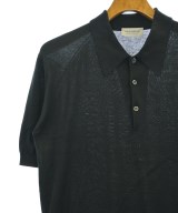 JOHN SMEDLEY（ジョンスメドレー）ポロシャツ 黒 サイズ:S メンズ/2200605120082