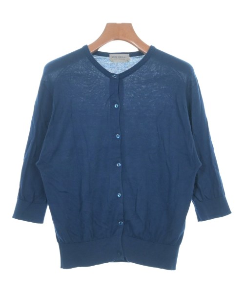 JOHN SMEDLEY(ジョンスメドレー)カーディガン 青 サイズ:-(S位)/2200672862014
