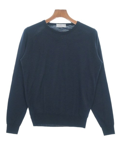 JOHN SMEDLEY(ジョンスメドレー)ニット・セーター 紺 サイズ:M/2200669245134
