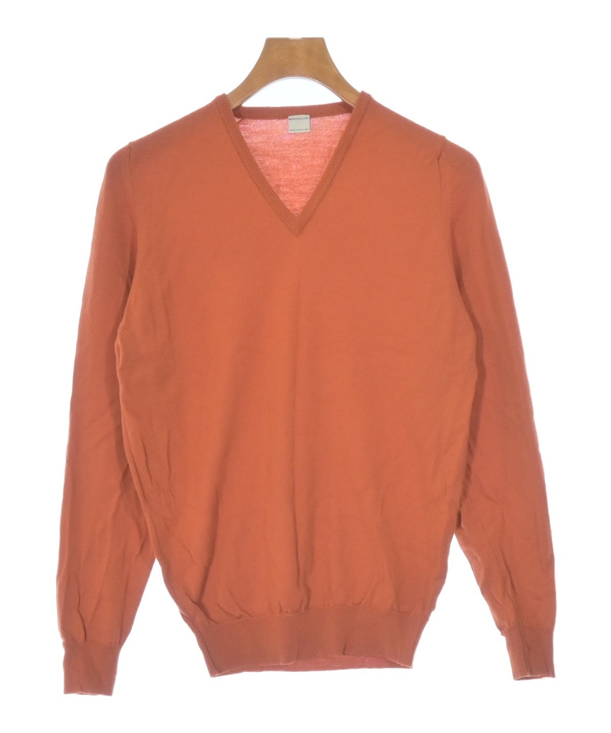JOHN SMEDLEY ジョンスメドレー ニット・セーター XS オレンジ 【古着】【中古】【送料無料】 JOHN SMEDLEY（ジョンスメドレー）ニット・セーター オレンジ サイズ