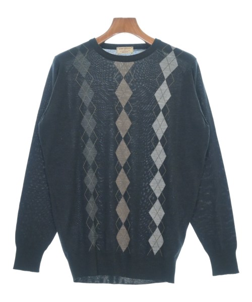 JOHN SMEDLEY(ジョンスメドレー)ニット・セーター 紺 サイズ:M/2200674133075