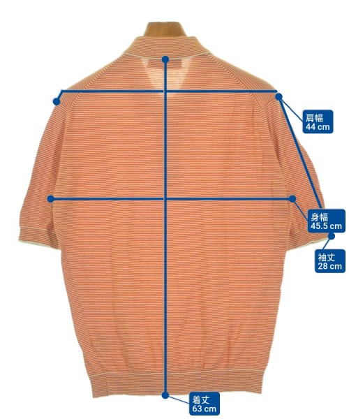 JOHN SMEDLEY（ジョンスメドレー）ニット・セーター オレンジ サイズ:F メンズ/2200670133093