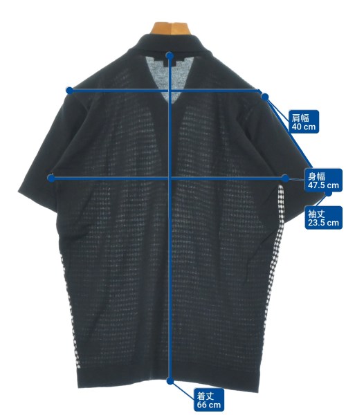 JOHN SMEDLEY（ジョンスメドレー）ポロシャツ 黒 サイズ:S メンズ/2200675263184