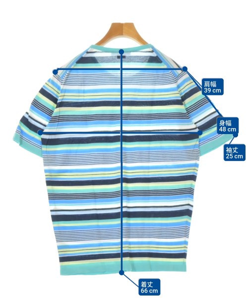 JOHN SMEDLEY（ジョンスメドレー）ニット・セーター 青 サイズ:M メンズ/2200675263191