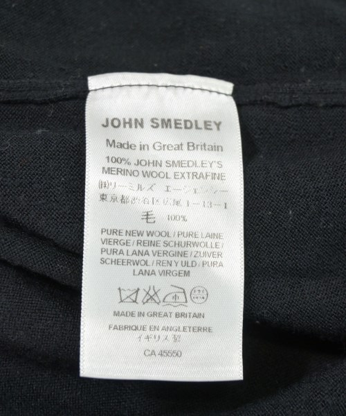 JOHN SMEDLEY（ジョンスメドレー）ニット・セーター 黒 サイズ:-(S位) メンズ/2200675488013