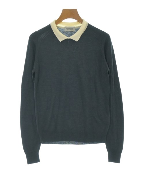 JOHN SMEDLEY(ジョンスメドレー)ニット・セーター 紺 サイズ:M/2200671613013