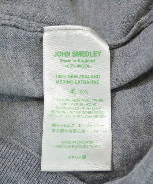 JOHN SMEDLEY（ジョンスメドレー）ニット・セーター グレー サイズ:F メンズ/2200675847049