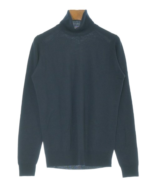 JOHN SMEDLEY(ジョンスメドレー)ニット・セーター 紺 サイズ:S/2200601361052