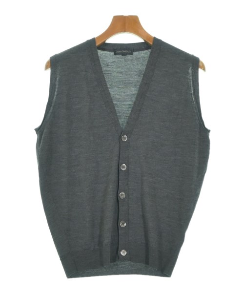 JOHN SMEDLEY(ジョンスメドレー)ベスト グレー サイズ:S/2200673324016