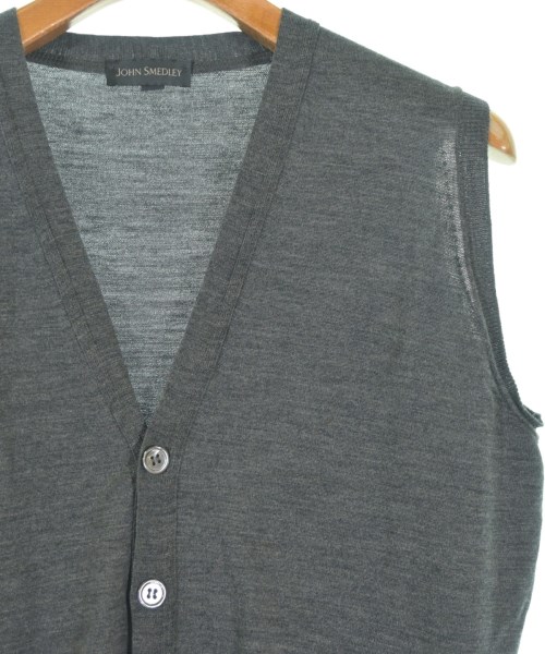 JOHN SMEDLEY（ジョンスメドレー）ベスト グレー サイズ:S メンズ/2200673324016