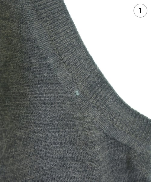 JOHN SMEDLEY（ジョンスメドレー）ベスト グレー サイズ:S メンズ/2200673324016