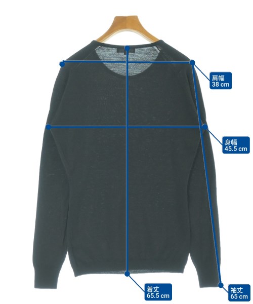 JOHN SMEDLEY（ジョンスメドレー）ニット・セーター 黒 サイズ:M レディース/2200676215076