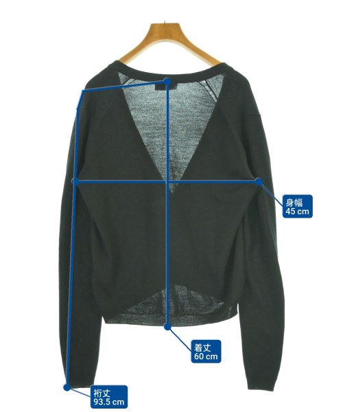 JOHN SMEDLEY（ジョンスメドレー）カーディガン 黒 サイズ:S レディース/2200655630319