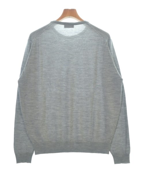 JOHN SMEDLEY（ジョンスメドレー）ニット・セーター グレー サイズ:L メンズ/2200677392080