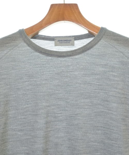 JOHN SMEDLEY（ジョンスメドレー）ニット・セーター グレー サイズ:L メンズ/2200677392080