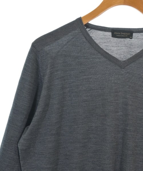 JOHN SMEDLEY（ジョンスメドレー）ニット・セーター グレー サイズ:M メンズ/2200677717029