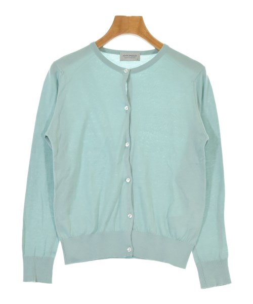 JOHN SMEDLEY(ジョンスメドレー)カーディガン 青 サイズ:S/2200676083026