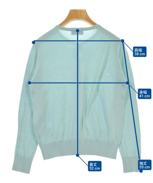 JOHN SMEDLEY（ジョンスメドレー）カーディガン 青 サイズ:S レディース/2200676083026