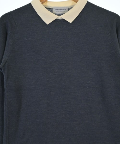JOHN SMEDLEY（ジョンスメドレー）ニット・セーター 紺 サイズ:S レディース/2200676715019