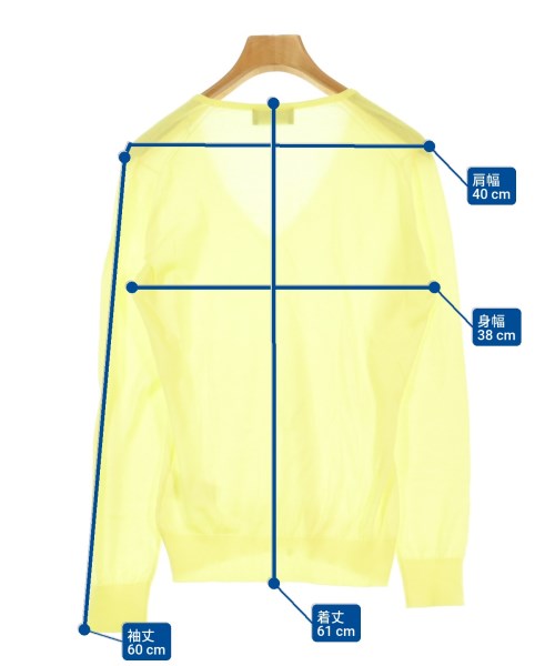JOHN SMEDLEY（ジョンスメドレー）ニット・セーター 黄 サイズ:S レディース/2200676867138
