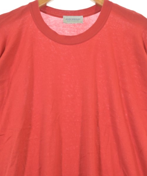 JOHN SMEDLEY（ジョンスメドレー）ニット・セーター 赤 サイズ:S レディース/2200676867206