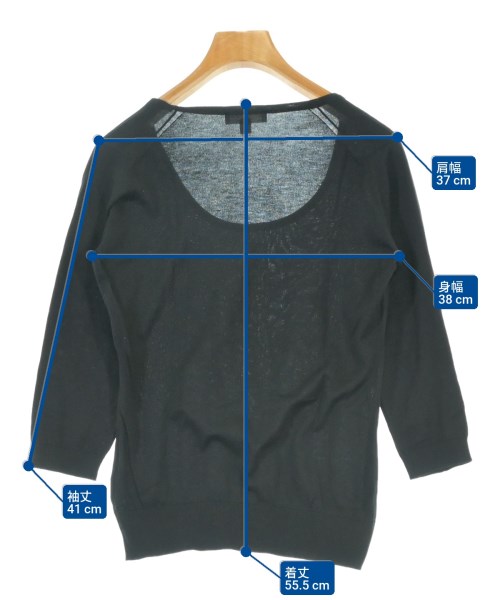 JOHN SMEDLEY（ジョンスメドレー）ニット・セーター 黒 サイズ:S レディース/2200676867213