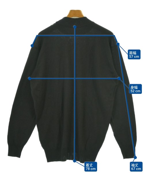 JOHN SMEDLEY（ジョンスメドレー）ニット・セーター 黒 サイズ:-(XL位) メンズ/2200678584040