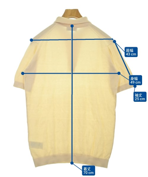 JOHN SMEDLEY（ジョンスメドレー）ニット・セーター ベージュ サイズ:L メンズ/2200678938072