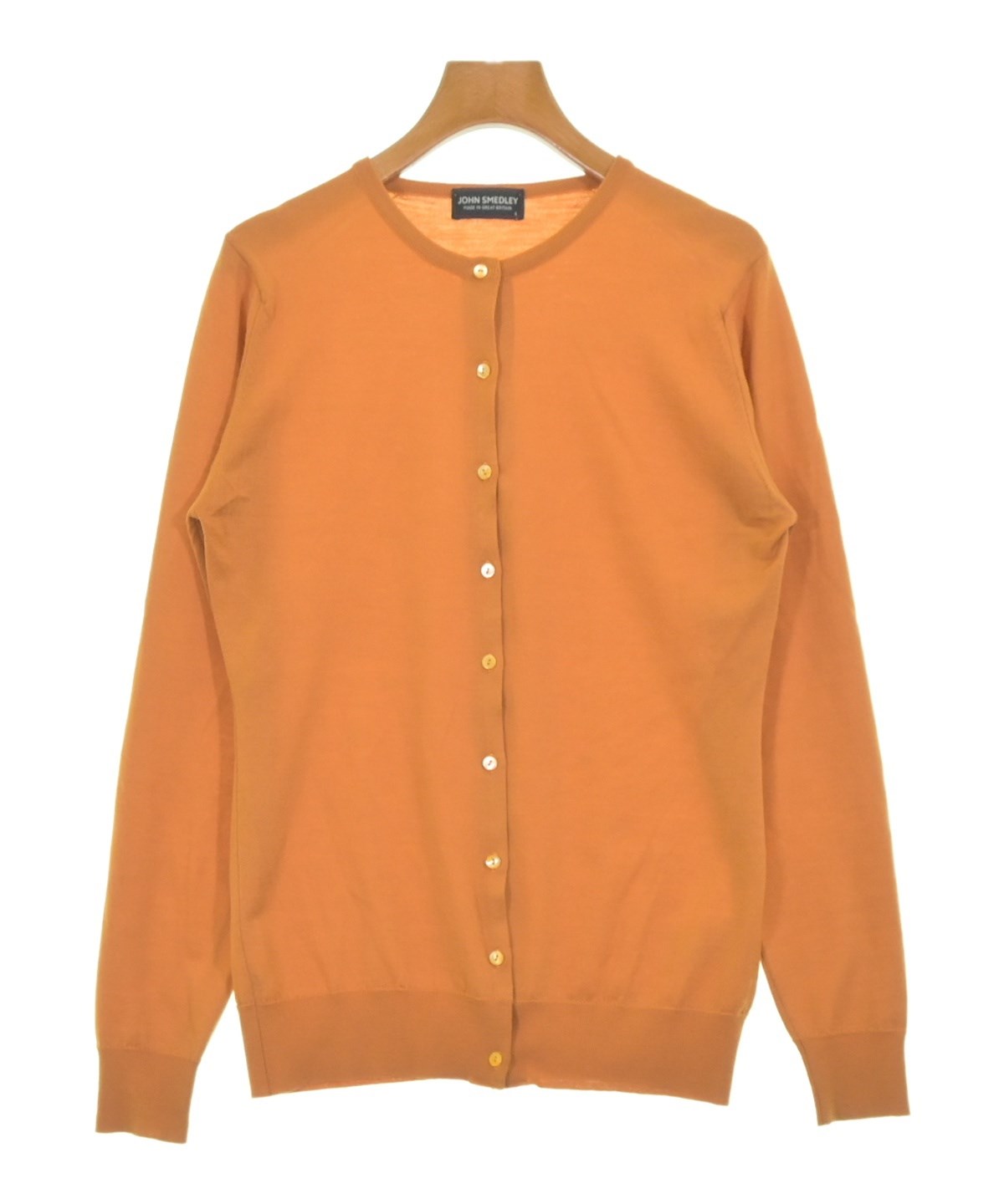 JOHN SMEDLEY（ジョンスメドレー）カーディガン オレンジ サイズ:L 