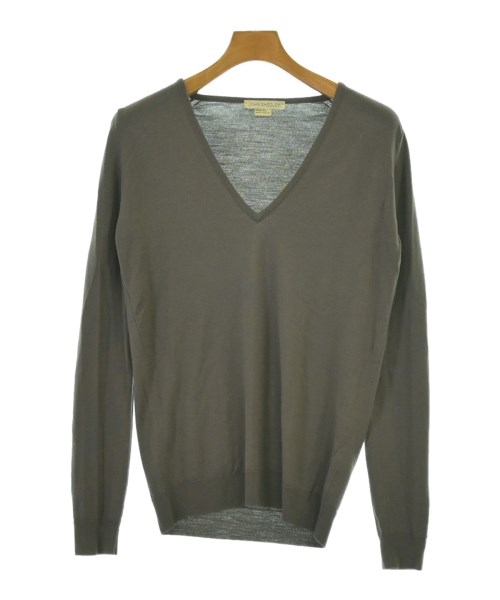 JOHN SMEDLEY(ジョンスメドレー)ニット・セーター グレー サイズ:S/2200674877078