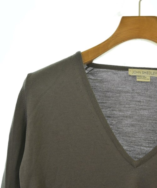 JOHN SMEDLEY（ジョンスメドレー）ニット・セーター グレー サイズ:S メンズ/2200674877078