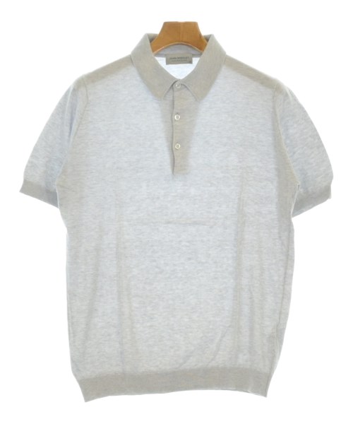 JOHN SMEDLEY(ジョンスメドレー)ポロシャツ グレー サイズ:M/2200675375047