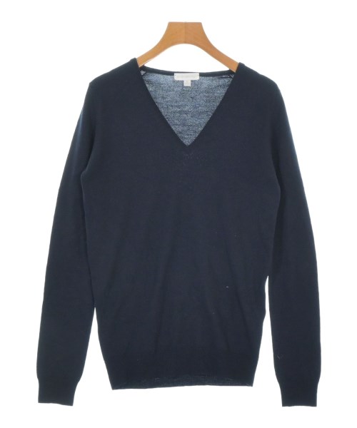 JOHN SMEDLEY(ジョンスメドレー)ニット・セーター 紺 サイズ:S/2200676611090