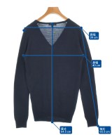 JOHN SMEDLEY（ジョンスメドレー）ニット・セーター 紺 サイズ:S レディース/2200676611090
