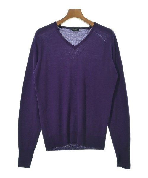 JOHN SMEDLEY(ジョンスメドレー)ニット・セーター 紫 サイズ:S/2200674475106