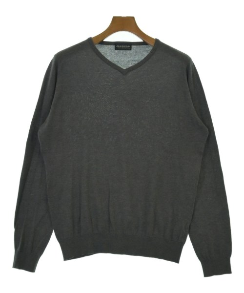 JOHN SMEDLEY(ジョンスメドレー)ニット・セーター グレー サイズ:M/2200690515077