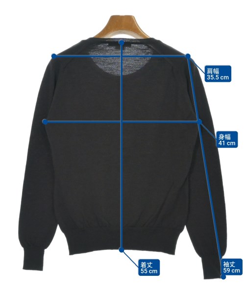 JOHN SMEDLEY（ジョンスメドレー）ニット・セーター 茶 サイズ:M レディース/2200693883159