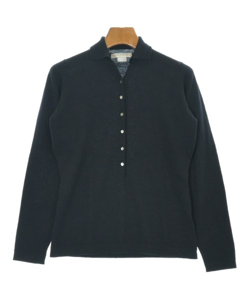 JOHN SMEDLEY(ジョンスメドレー)ニット・セーター 紺 サイズ:S/2200693883166