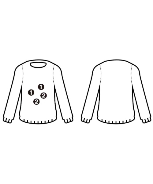 JOHN SMEDLEY（ジョンスメドレー）ニット・セーター 紺 サイズ:-(M位) メンズ/2200679627043