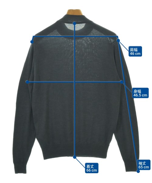 JOHN SMEDLEY（ジョンスメドレー）ニット・セーター 紺 サイズ:-(M位) メンズ/2200679627043