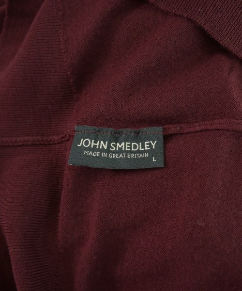 JOHN SMEDLEY（ジョンスメドレー）ニット・セーター 赤 サイズ:F メンズ/2200680601292