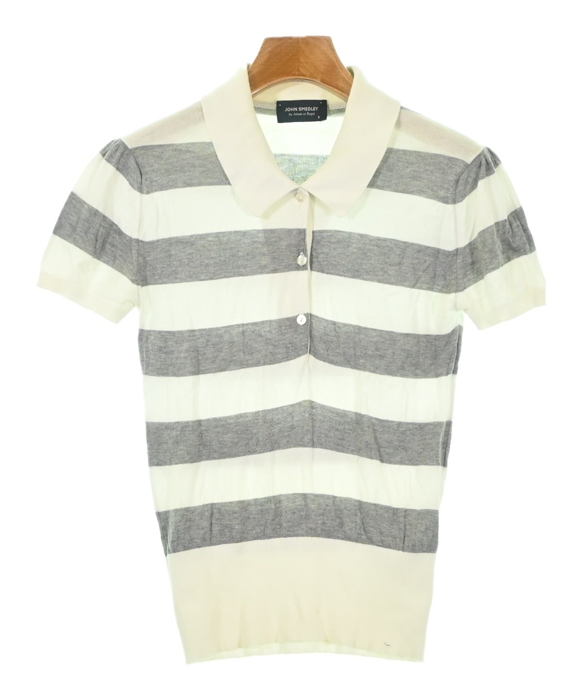 JOHN SMEDLEY（ジョンスメドレー）ニット・セーター グレー サイズ:S