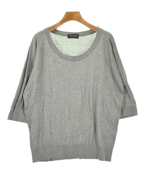 JOHN SMEDLEY(ジョンスメドレー)ニット・セーター グレー サイズ:S/2200693492047
