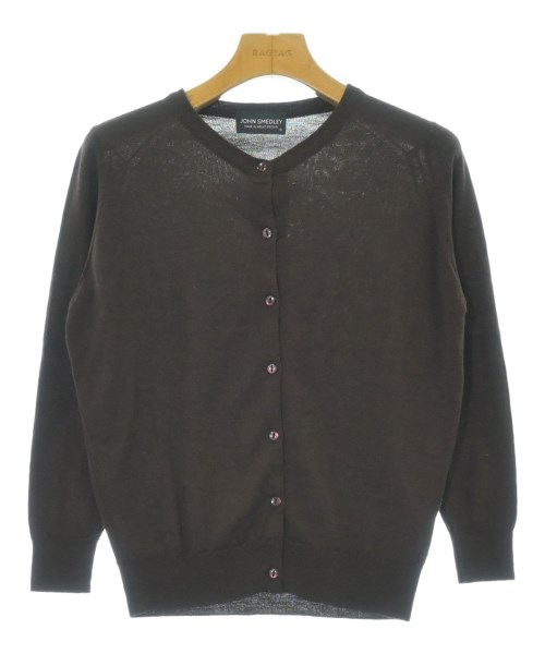 JOHN SMEDLEY(ジョンスメドレー)カーディガン 茶 サイズ:S/2200695498078