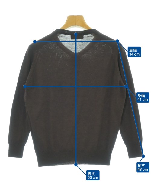 JOHN SMEDLEY（ジョンスメドレー）カーディガン 茶 サイズ:S レディース/2200695498078