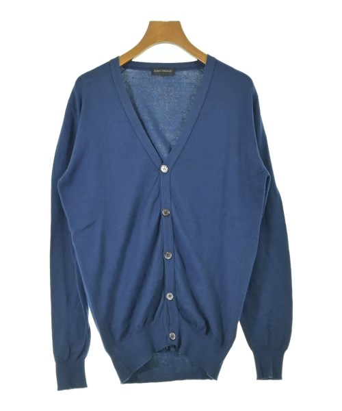 JOHN SMEDLEY(ジョンスメドレー)カーディガン 青 サイズ:XS/2200689450051