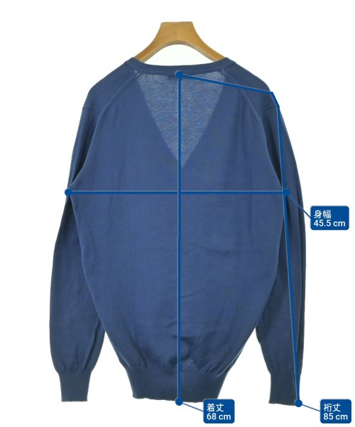 JOHN SMEDLEY（ジョンスメドレー）カーディガン 青 サイズ:XS レディース/2200689450051