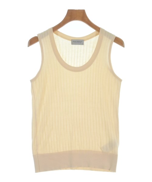 JOHN SMEDLEY(ジョンスメドレー)タンクトップ 白 サイズ:S/2200697073099