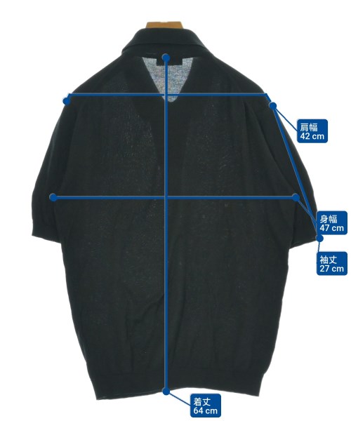 JOHN SMEDLEY（ジョンスメドレー）ニット・セーター 黒 サイズ:S レディース/2200693869030