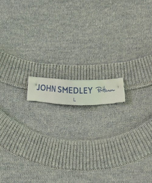 JOHN SMEDLEY（ジョンスメドレー）ニット・セーター グレー サイズ:L メンズ/2200694629077